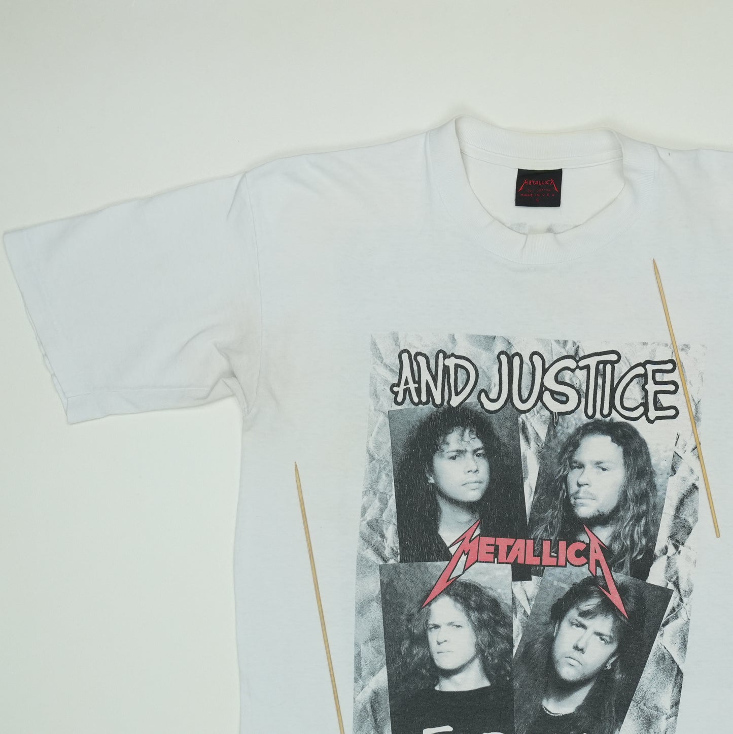 1990s Metallica And Justice For All Shirt