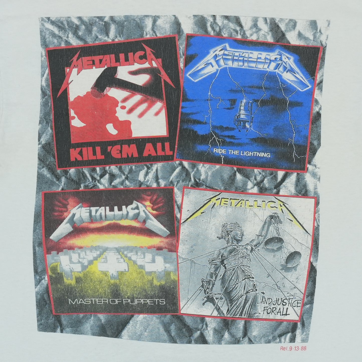 1990s Metallica And Justice For All Shirt