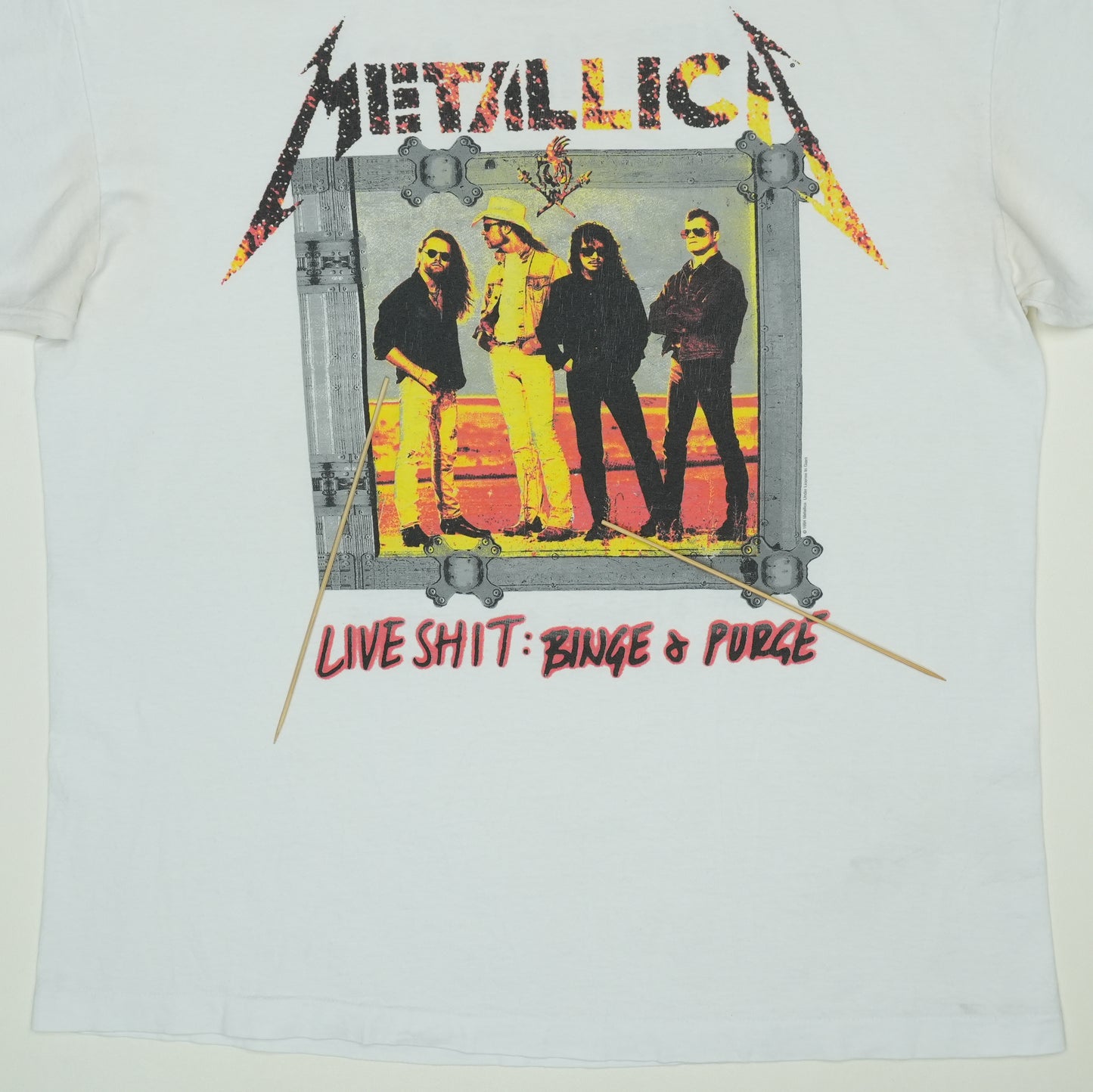 1994 Metallica Binge & Purge Tour Shirt