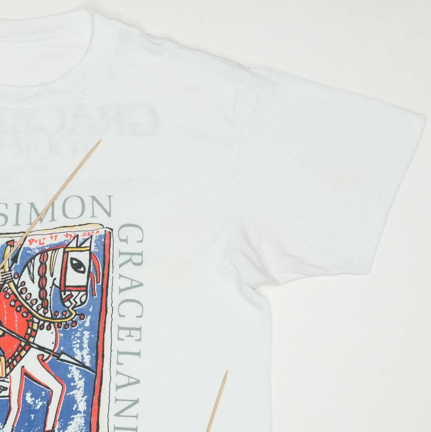 1987 Paul Simon Graceland Tour Shirt