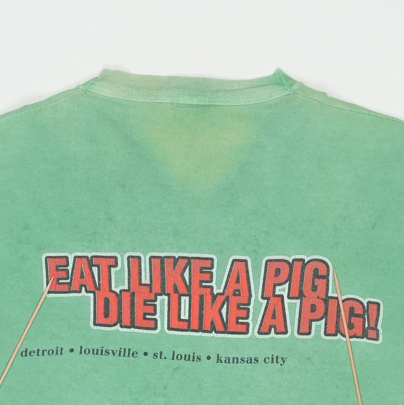 1996 Alice In Chains Die Like A Pig Tour Shirt