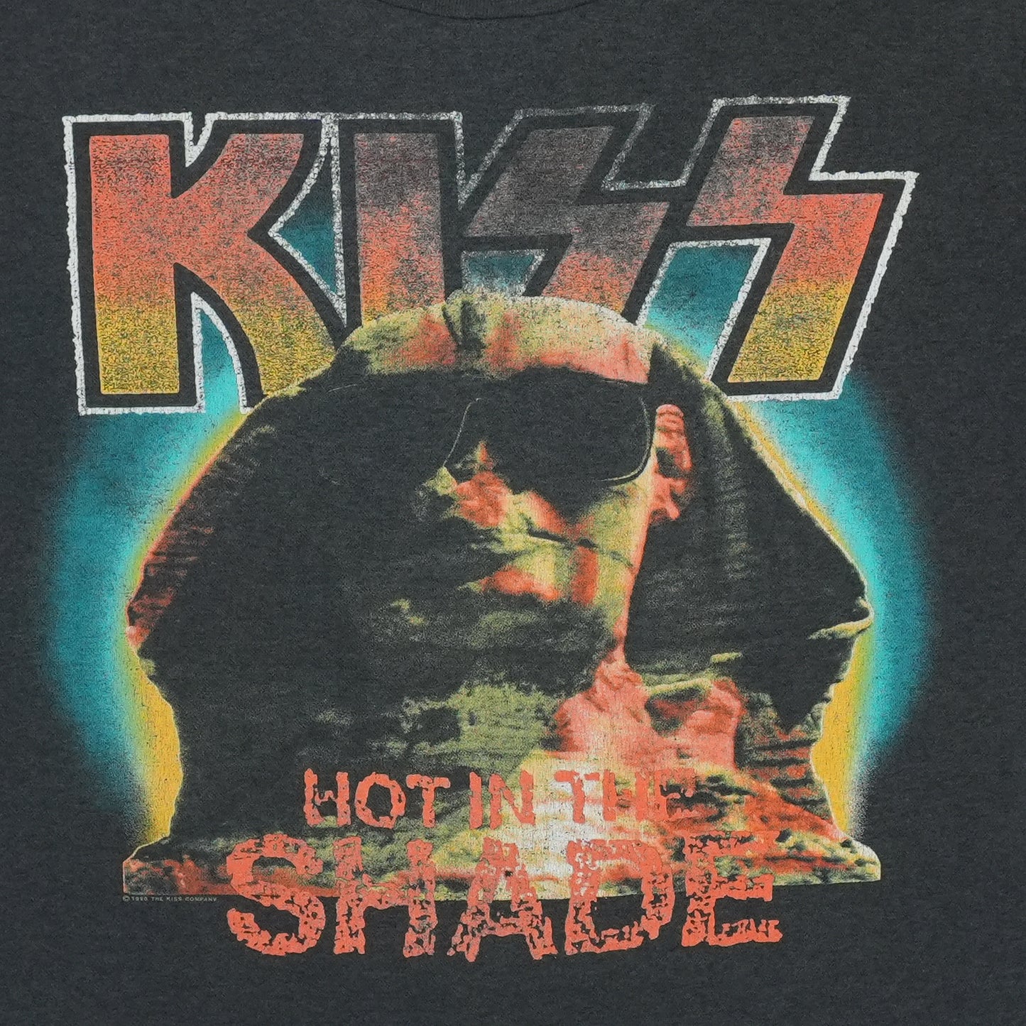 1990 Kiss Hot In The Shade Tour Shirt