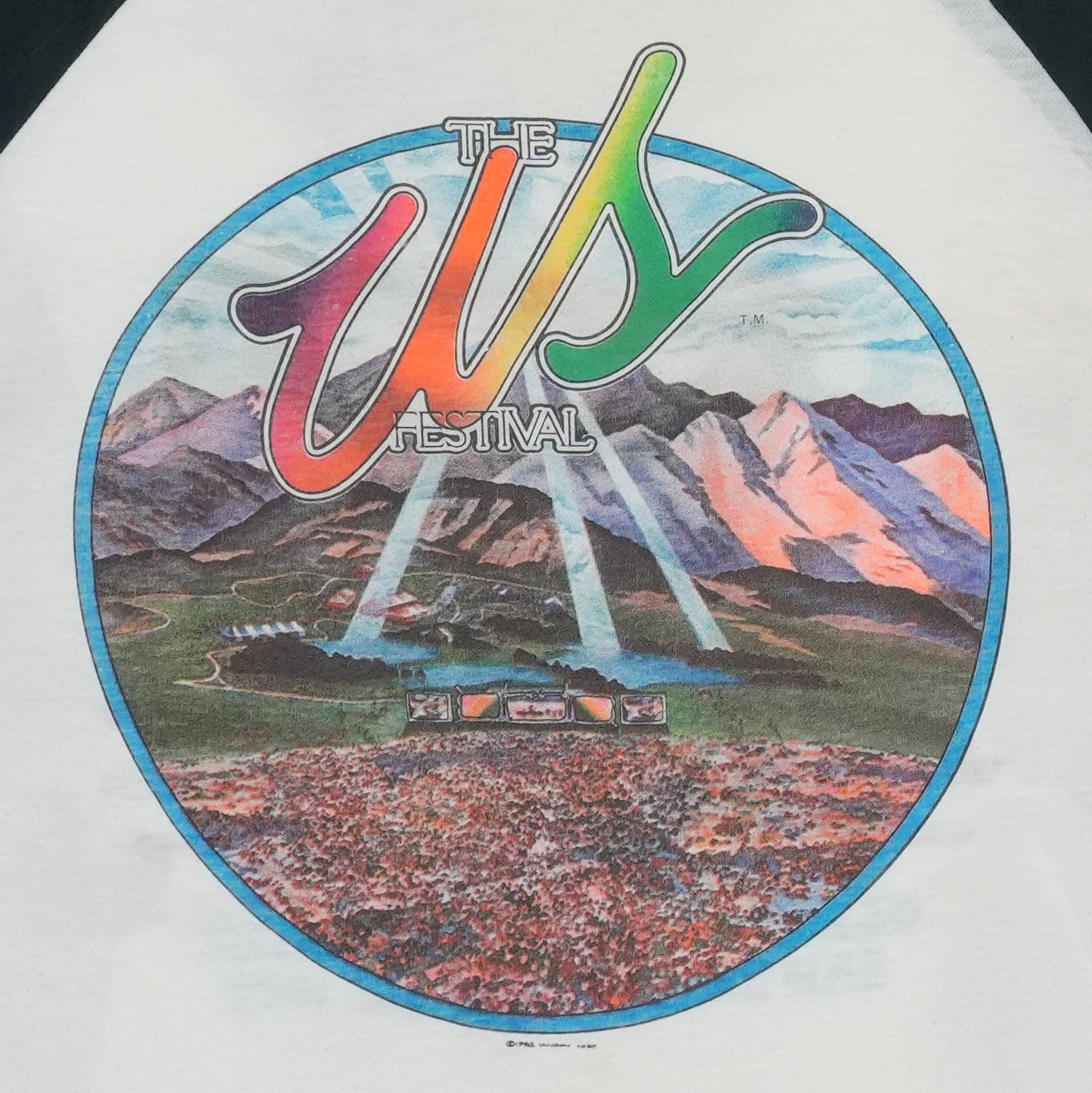 1982 Us Festival Concert Jersey Shirt