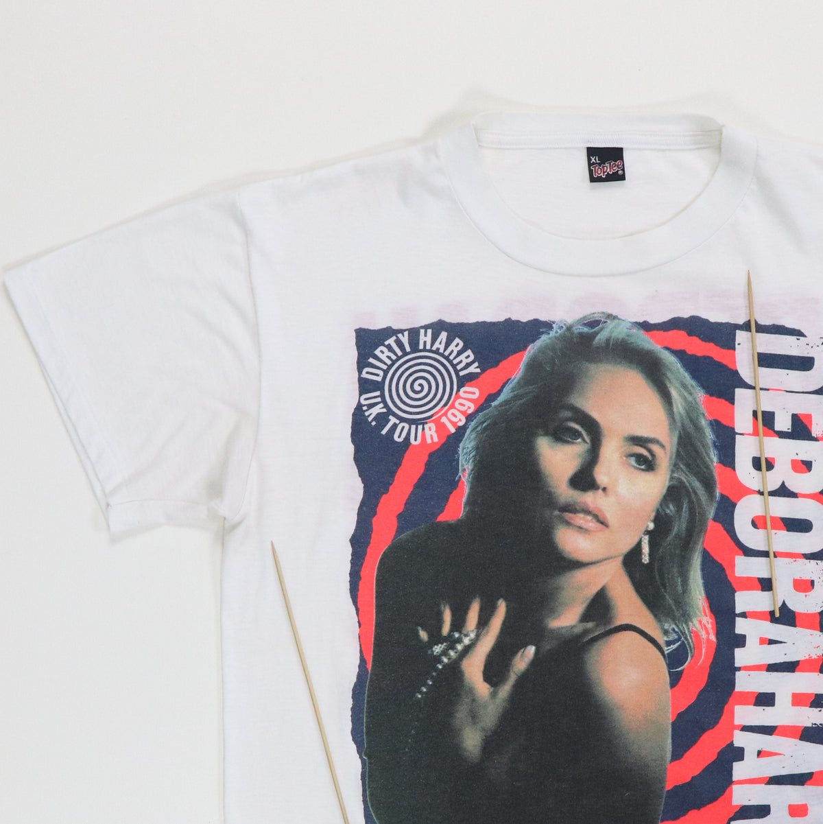 1990 Deborah Harry Def Dumb Blond Tour Shirt | Authentic Vintage 
