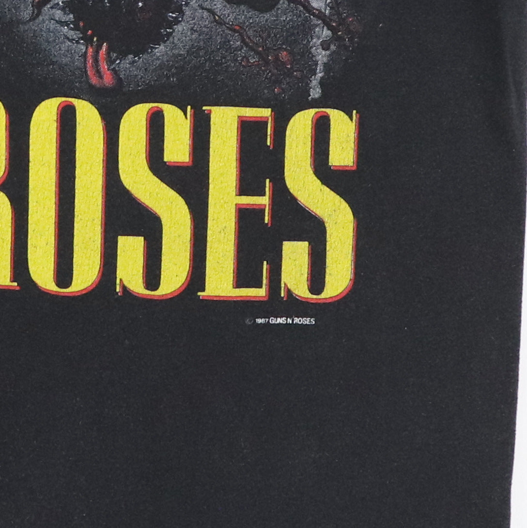 Original vintage 1987 Guns N Roses Appetite For Destruction Tour