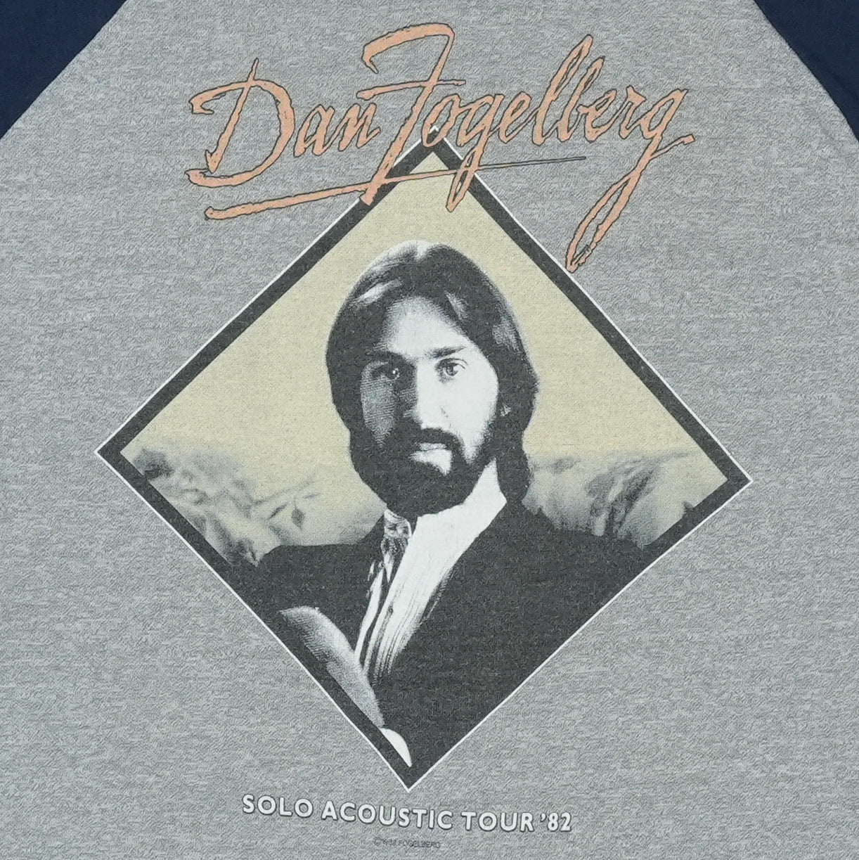 1982 Dan Fogelberg Acoustic Tour Jersey Shirt