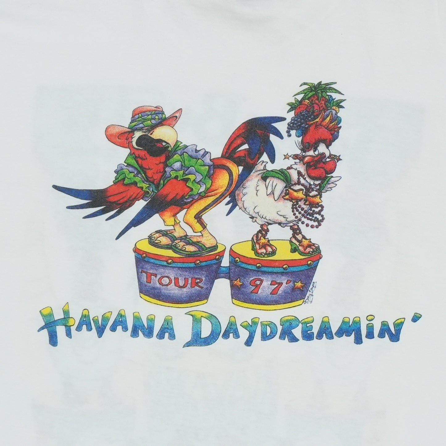 1997 Jimmy Buffett Havana Daydreamin Tour Shirt