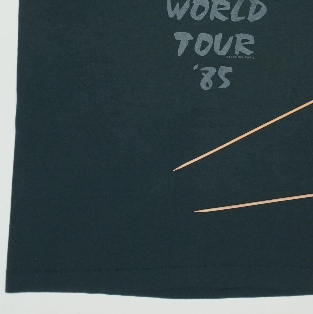 1985 Slayer Slatanic World Tour Shirt