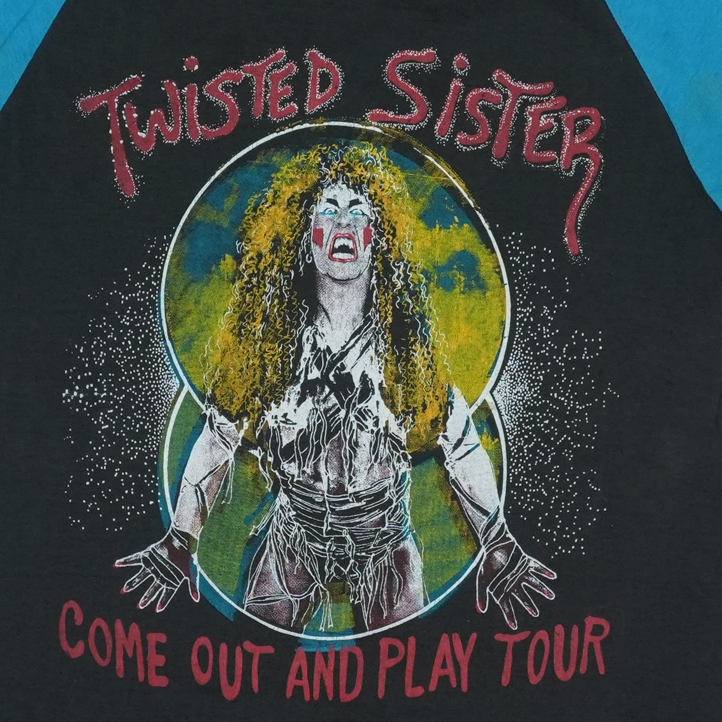 1985 Twisted Sister Come Out And Play Tour Jersey Shirt