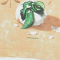 1996 Sea Turtles Liquid Blue Tie Dye Shirt
