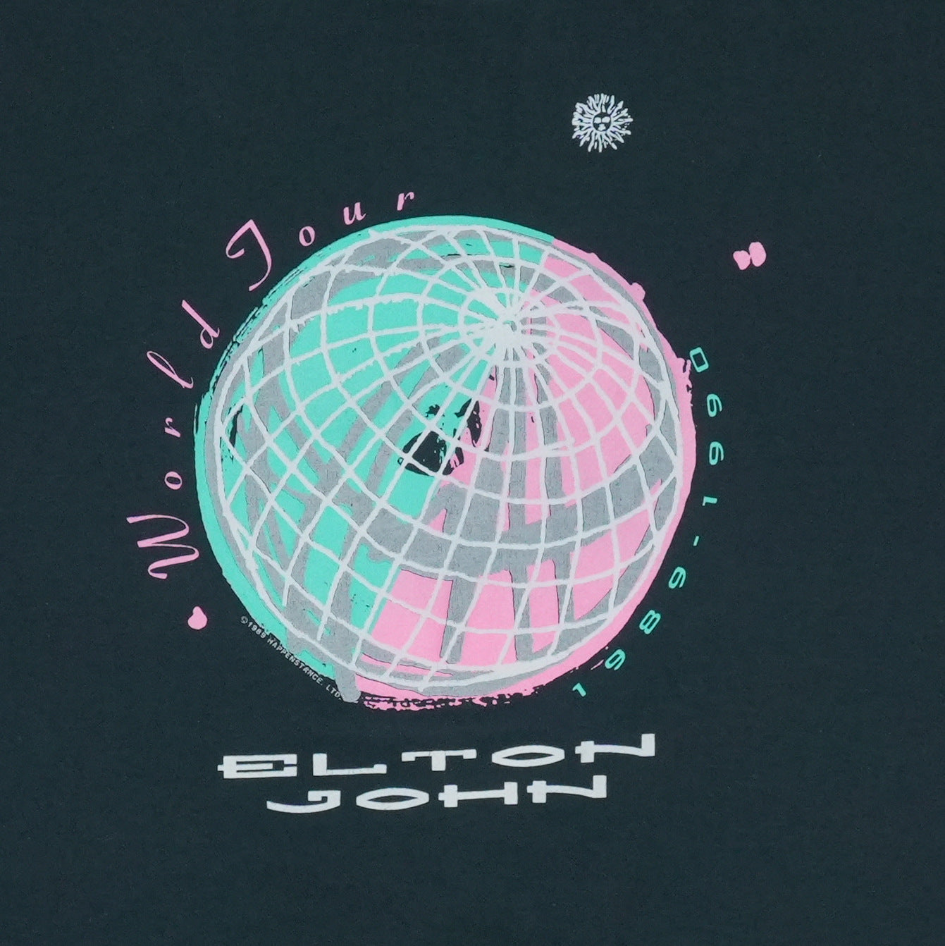 1989 Elton John World Tour Shirt