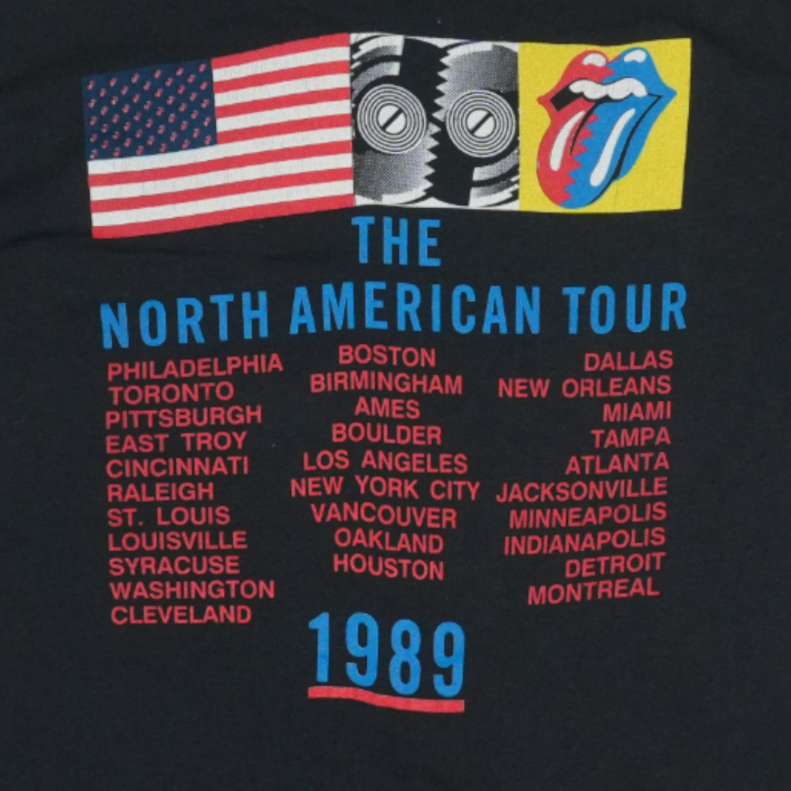 1989 Rolling Stones Steel Wheels Tour Shirt