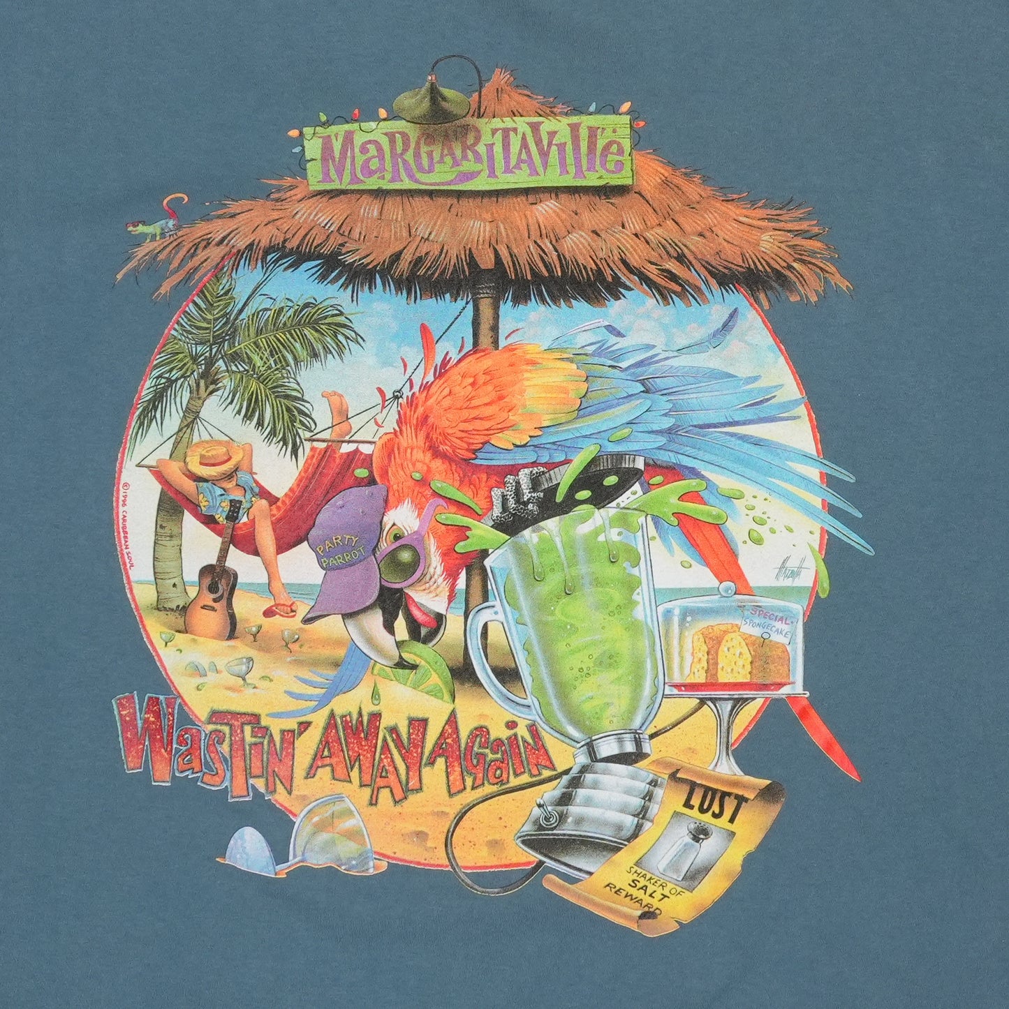 1996 Jimmy Buffett Margaritaville Shirt
