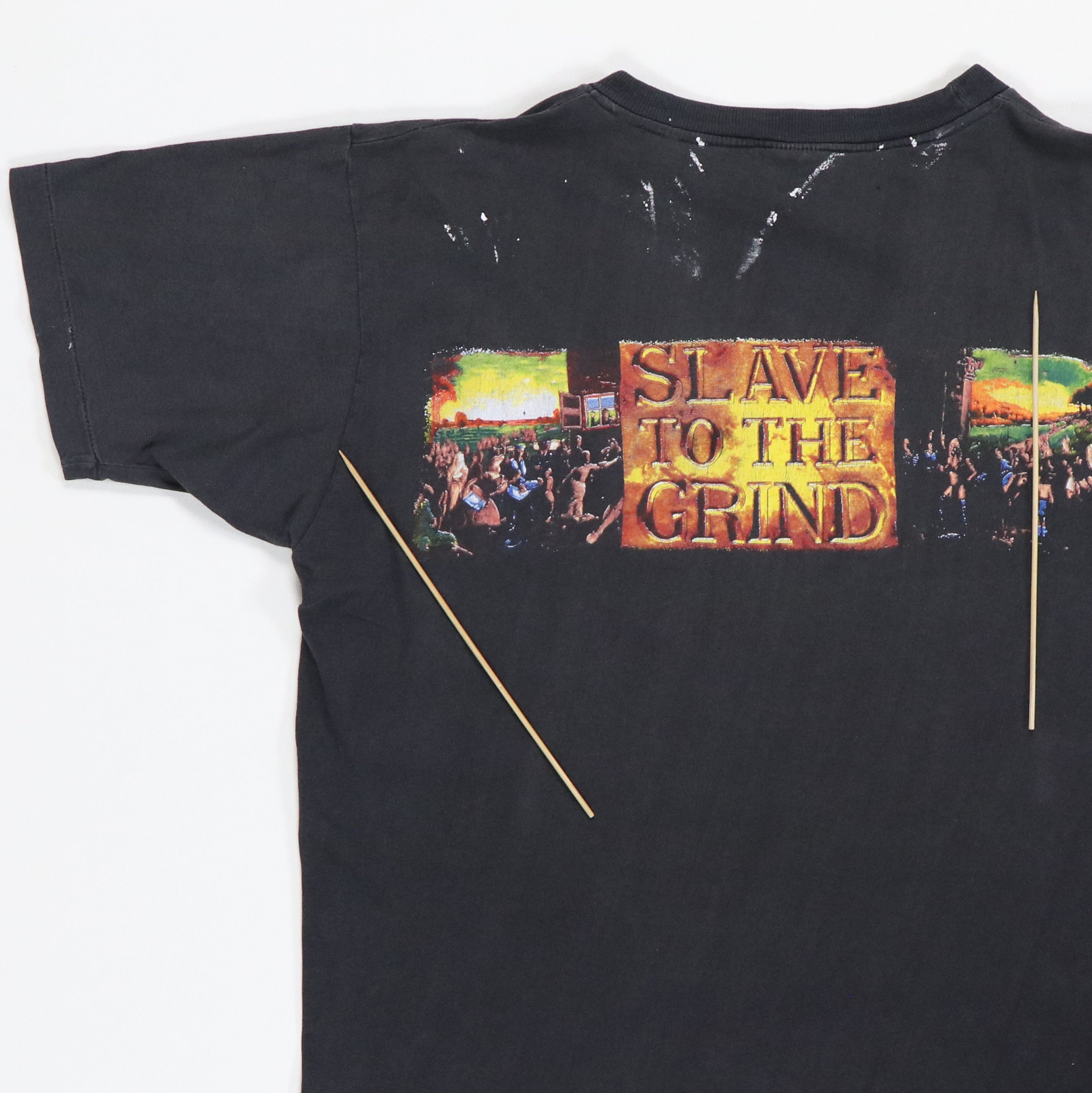1991 Skid Row Slave To The Grind Shirt | Authentic Vintage Tee