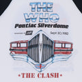 1982 The Who The Clash Tour Jersey Shirt