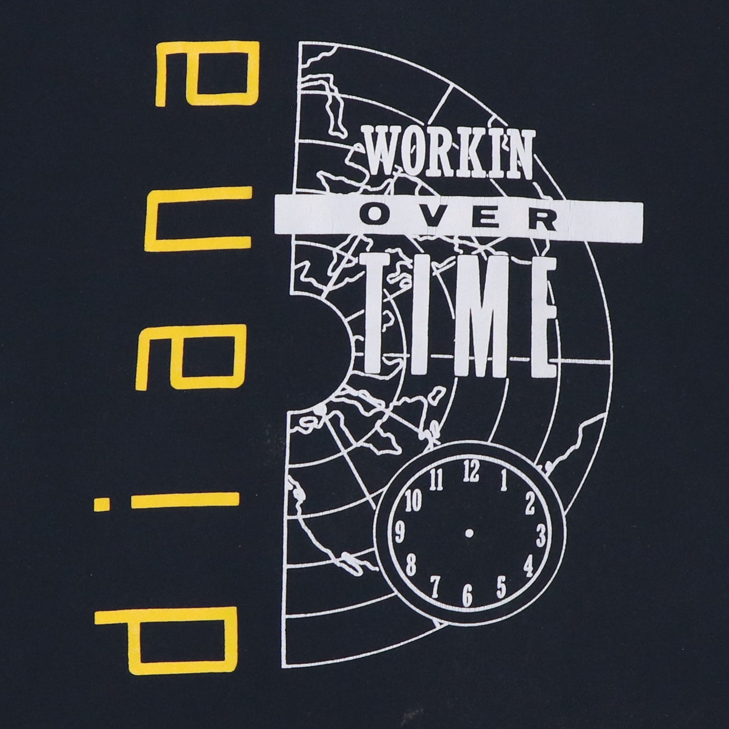 1989 Diana Ross Workin Overtime Shirt