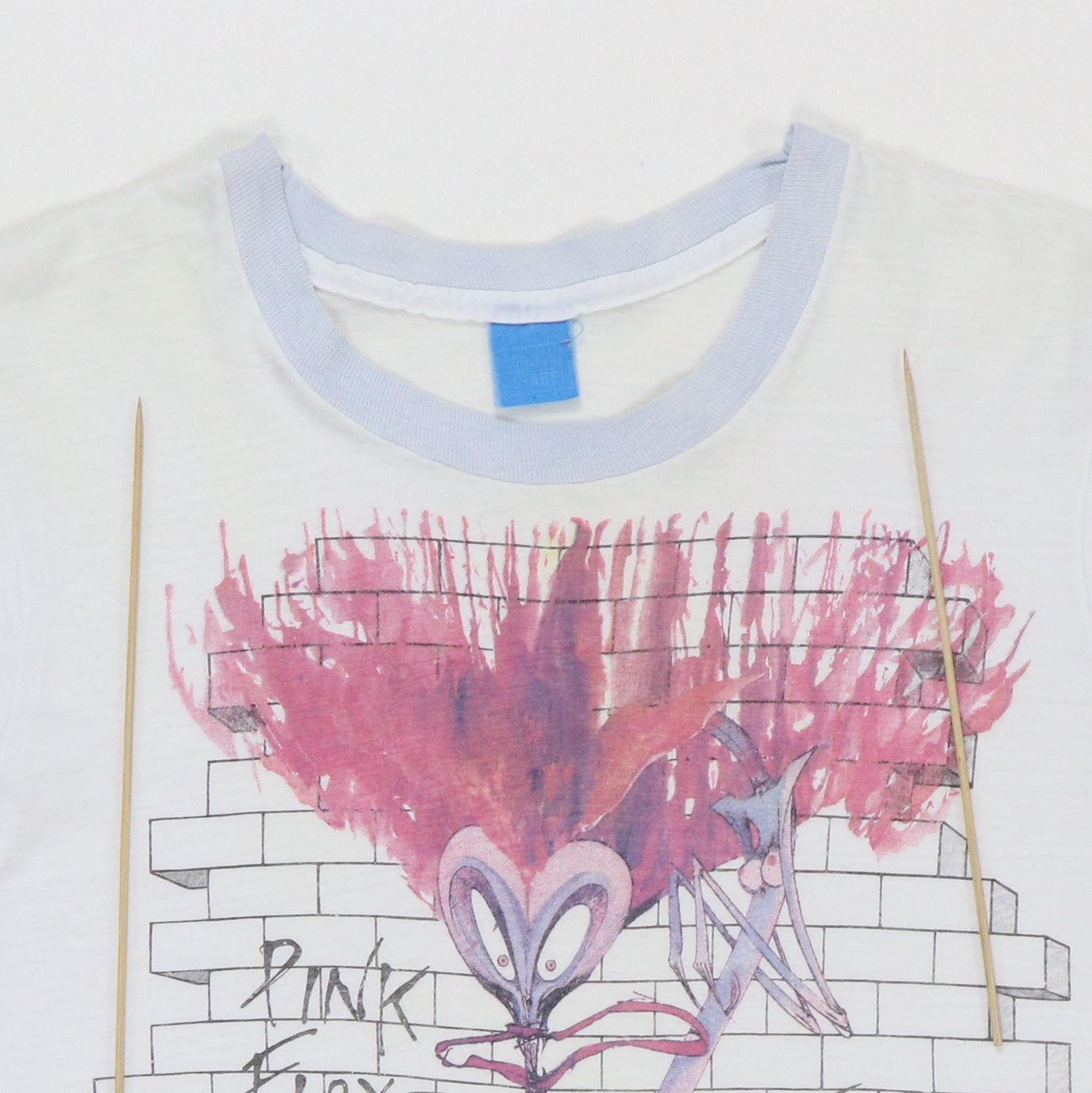 1982 Pink Floyd The Wall Shirt | Authentic Vintage Tee – WyCo Vintage