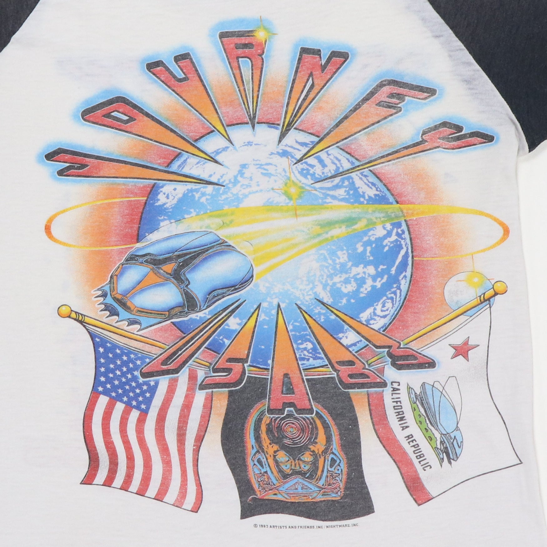 1983 Journey Tour Jersey Shirt | Authentic Vintage Jersey – WyCo