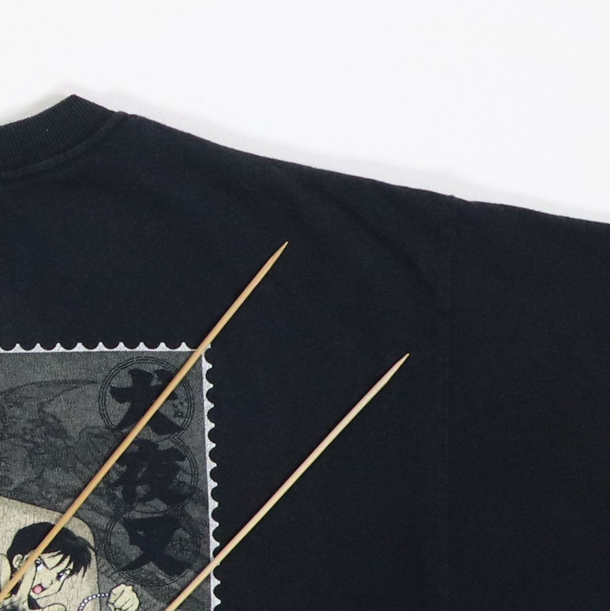 シャツ IONSEOUL Venish dirty hood check shirt JP5D0022 SAINT MXXXXXX graphic-print Distressed Cotton T-shirt | Grey