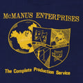 1970s McManus Enterprises Complete Production Service Shirt