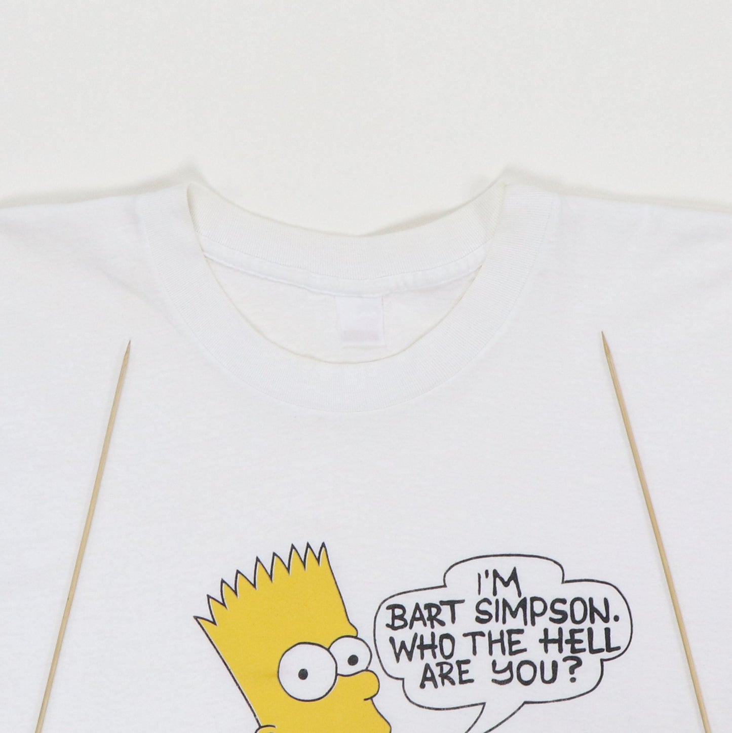 1990s I'm Bart Simpson Who The Hell Are You Shirt
