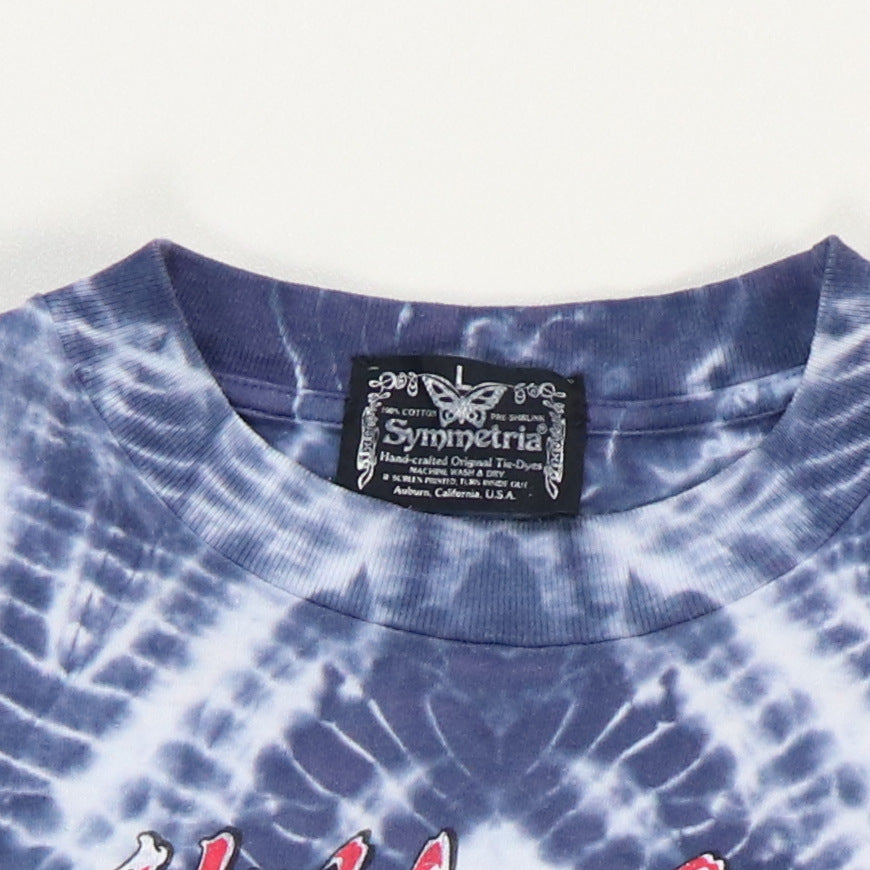 1980s Motley Crue Symmetria Tie Dye Shirt | Authentic Vintage Tee