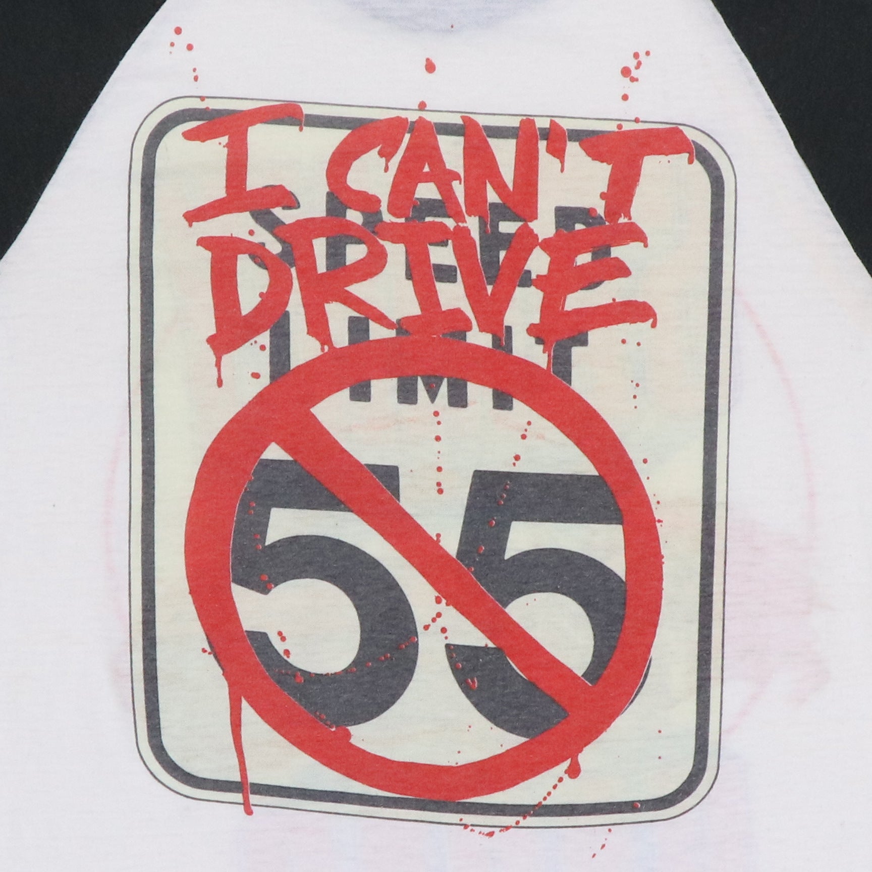 1984 Sammy Hagar Drive 55 Tour Jersey Shirt | Authentic Vintage
