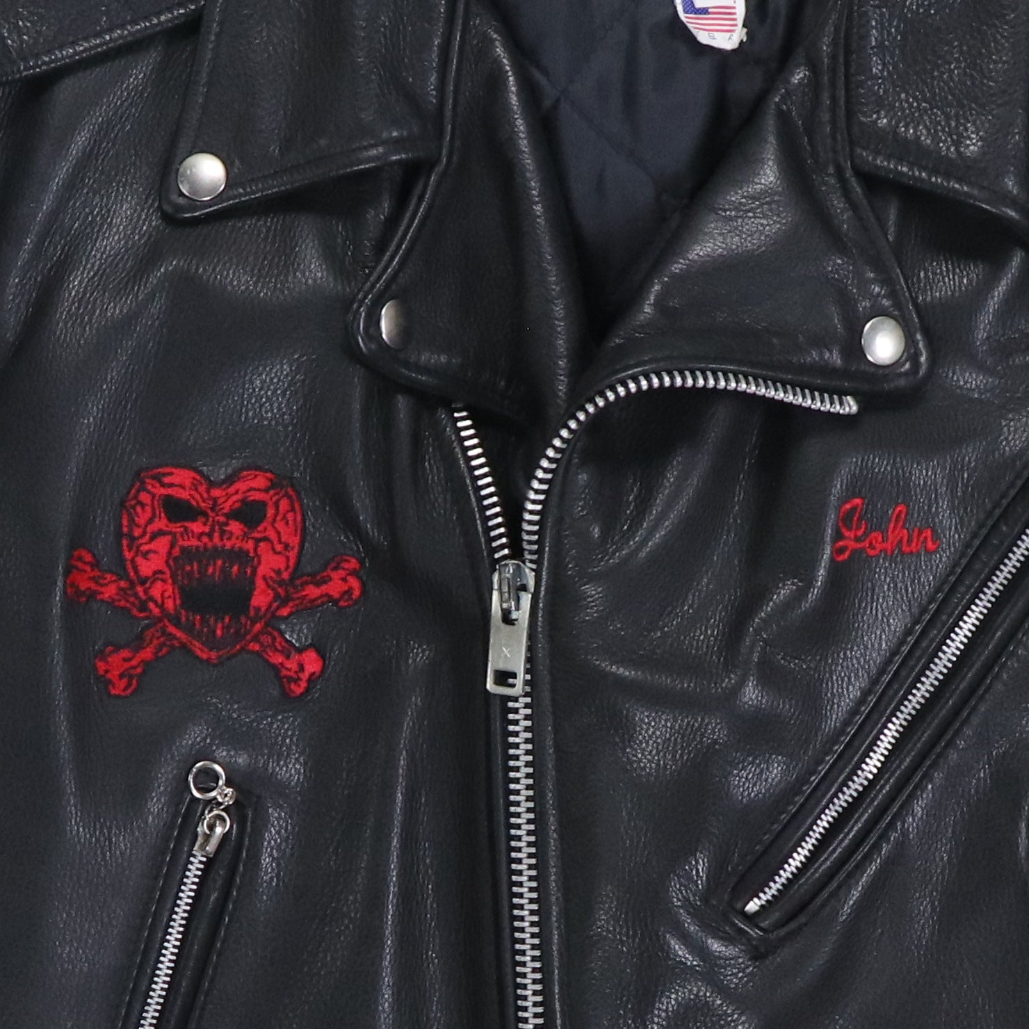 1990 Guns N Roses Leather Jacket | Authentic Vintage Jacket – WyCo