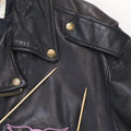 1989 Aerosmith Pump World Tour Crew Leather Jacket