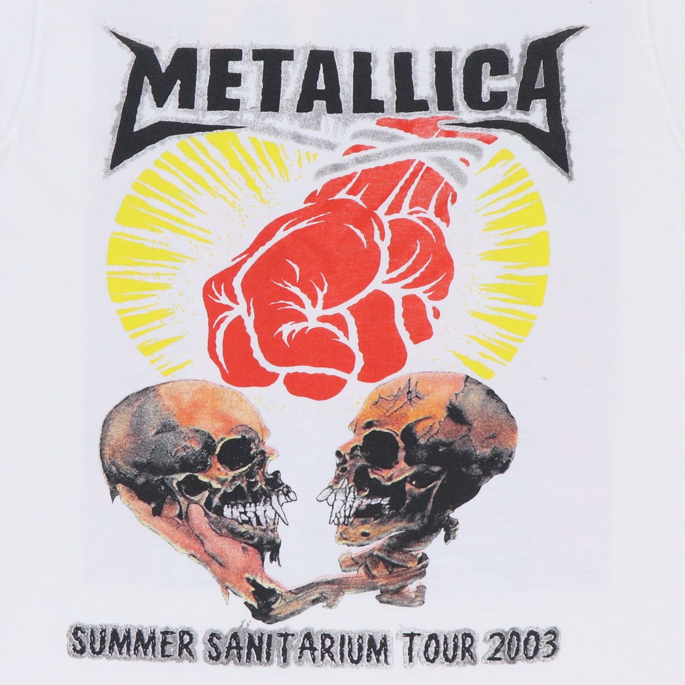 2003 Metallica Summer Sanitarium Tour Shirt – WyCo Vintage