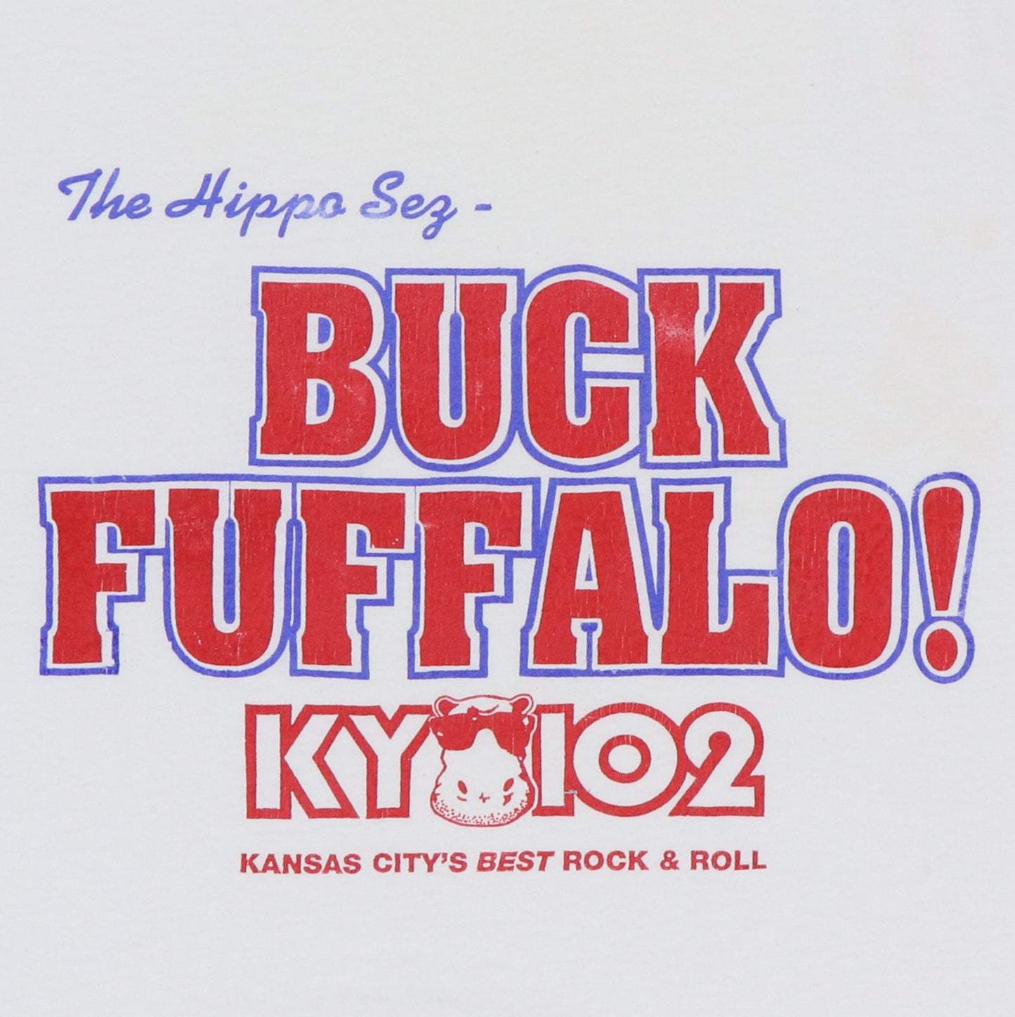 1990s Buck Fuffalo Kansas City KY102 Shirt
