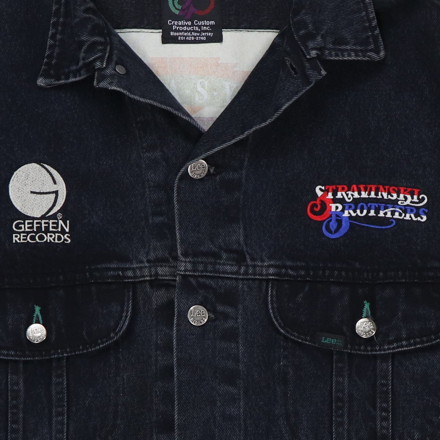 1987 Guns N Roses Geffen Records Stravinski Brothers Tour Jacket