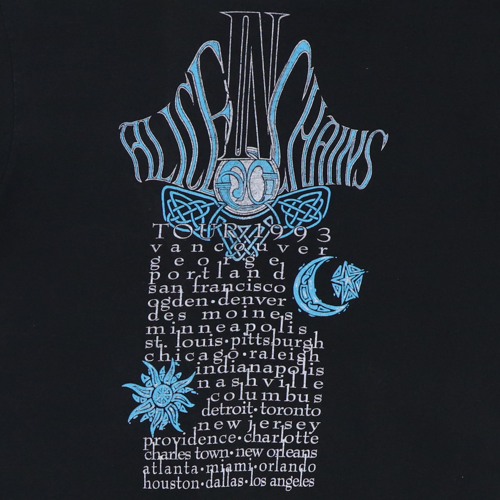 Original vintage 1993 Alice In Chains Tour Shirt | WyCo Vintage Original vintage 1993 Alice In Chains Tour Shirt | WyCo Vintage
