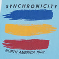 1983 The Police Synchronicity Tour Shirt Detail