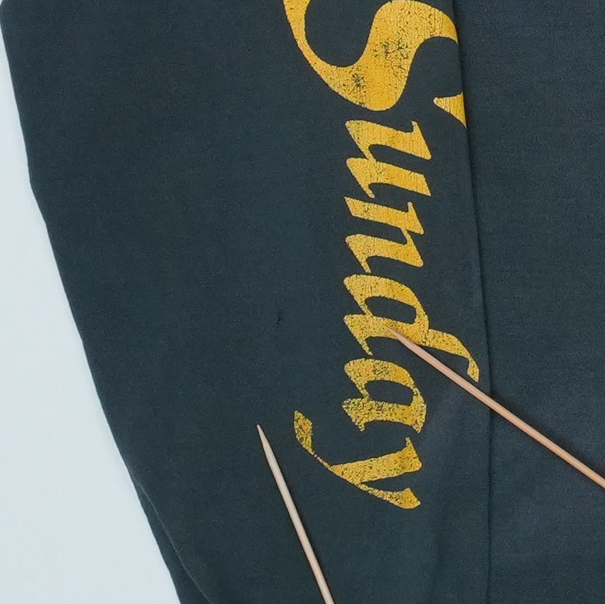 1993 Super Sunday Motorcycle Long Sleeve Shirt Detail