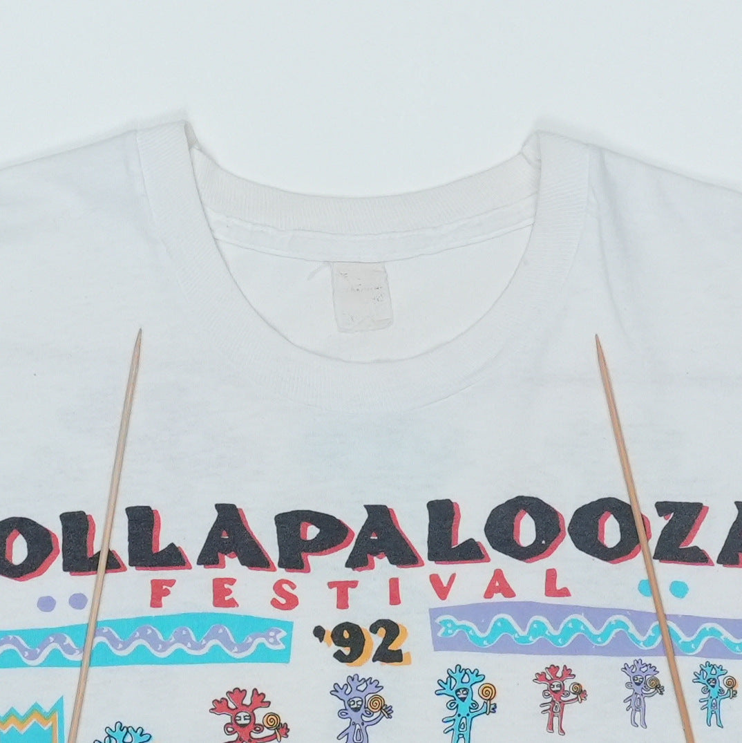 1992 Lollapalooza Music Festival Tour Shirt