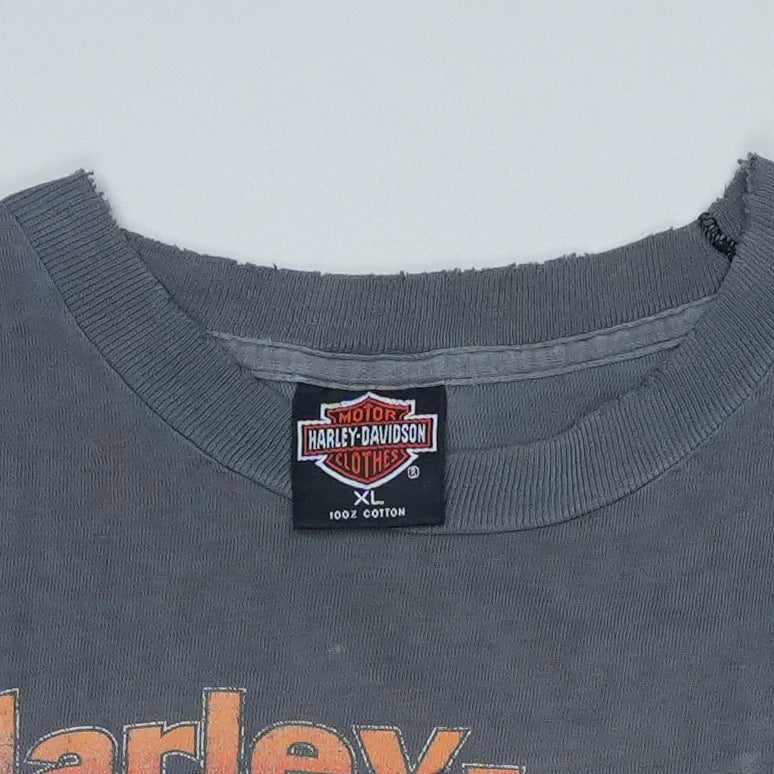 1990s Harley Davidson Australia Shirt Detail