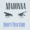 1987 Madonna Who's That Girl Tour Shirt