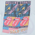 1989 Rolling Stones Steel Wheels Tour Shirt Detail