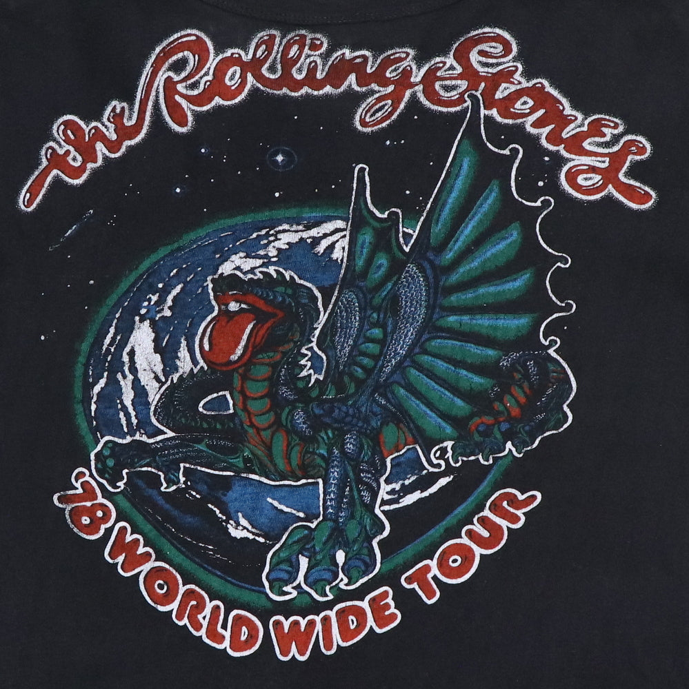 Camiseta Feminina Rolling Stones Tour 1978 Chemical Baby Look | Back in