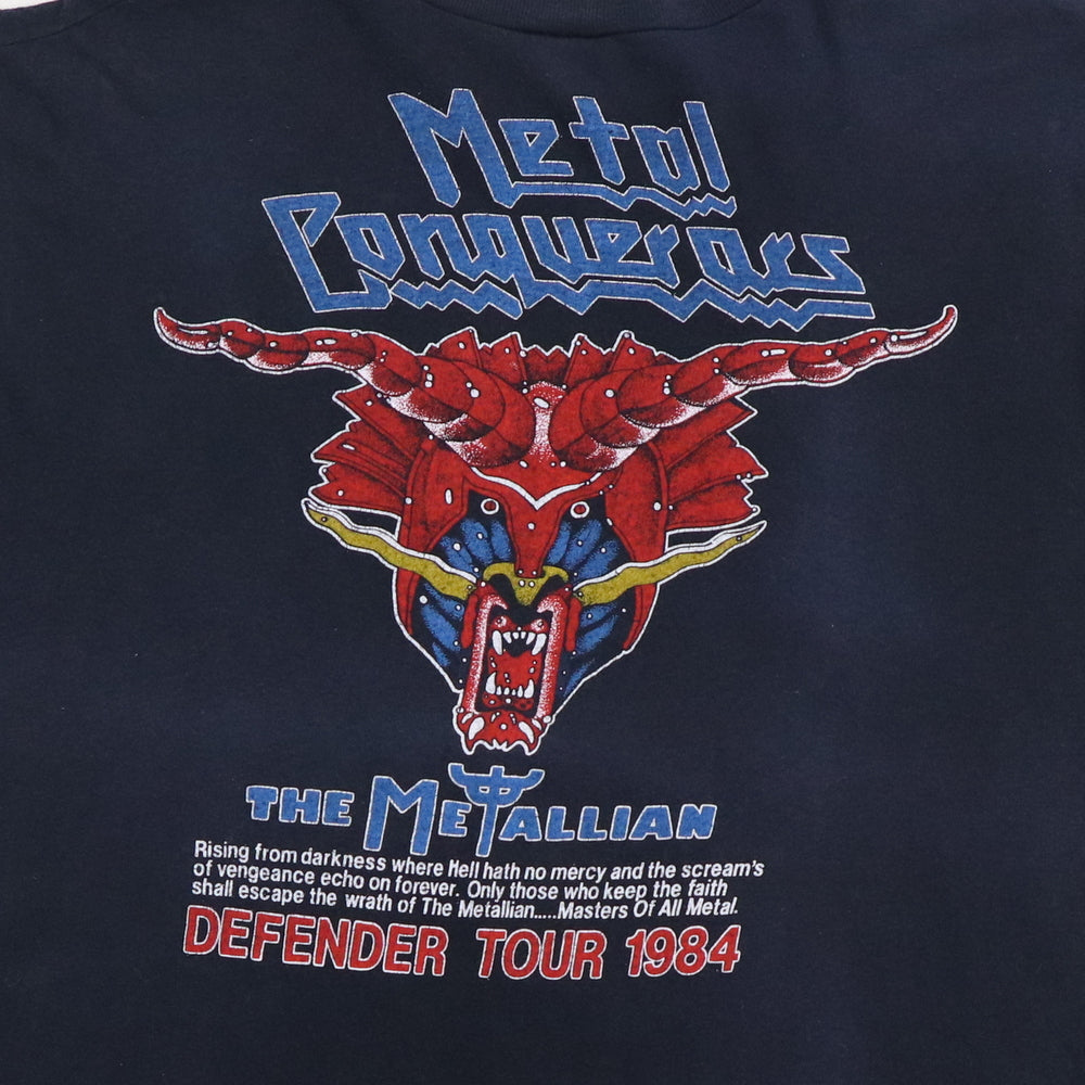 T-shirt Officiel Judas Priest 'Defenders Of The Faith' - Noir - Neuf Avec étiquettes