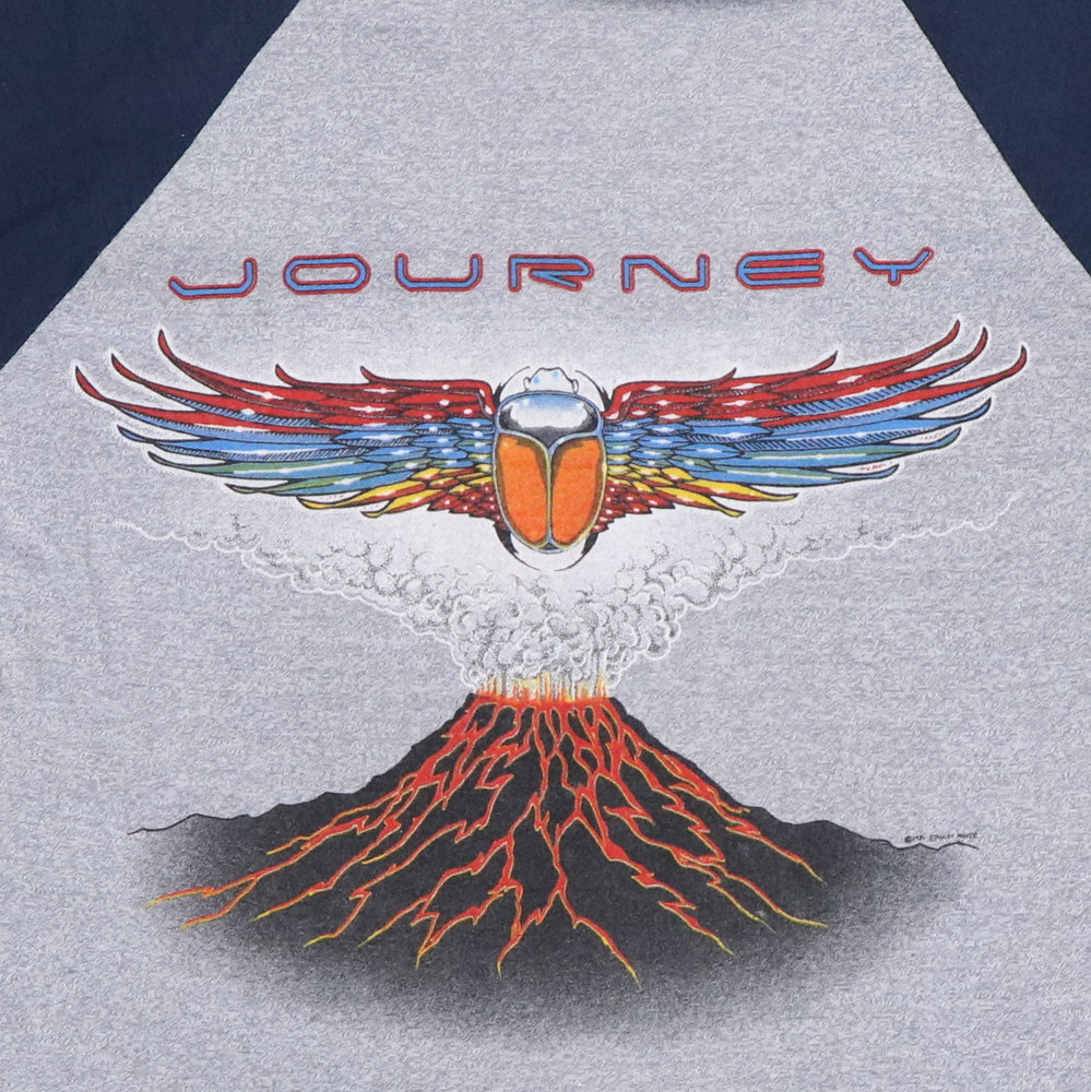 1981 Journey Rockin California Tour Jersey Shrit | Authentic