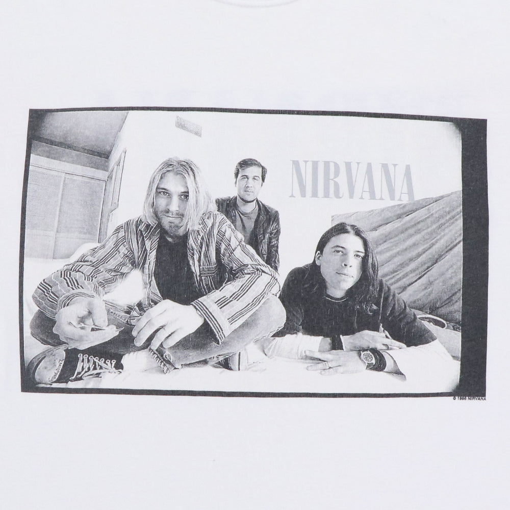 1996 Nirvana Shirt | Authentic Vintage Tee – WyCo Vintage