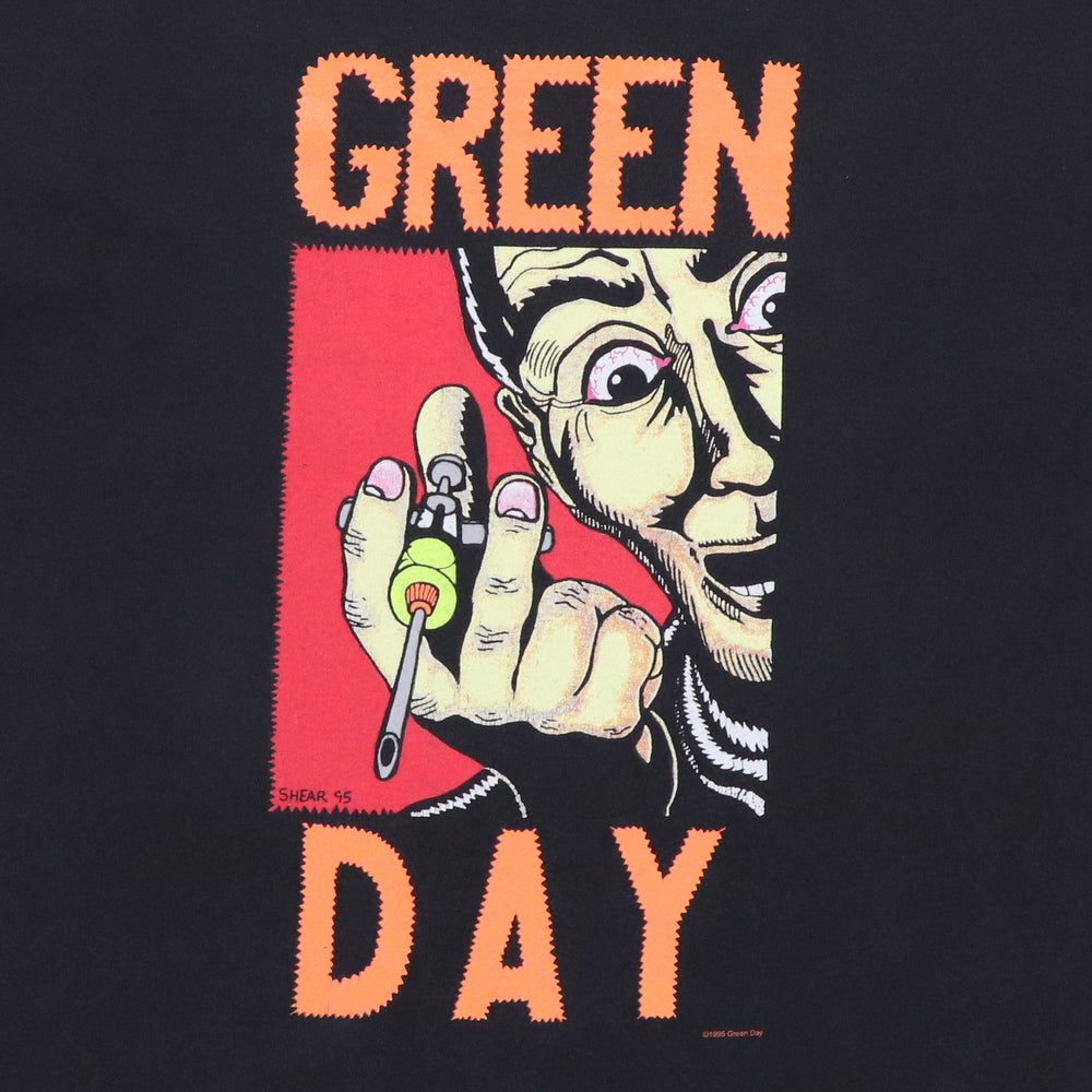 1995 Green Day Insomniac Shirt | Authentic Vintage Tee – WyCo Vintage