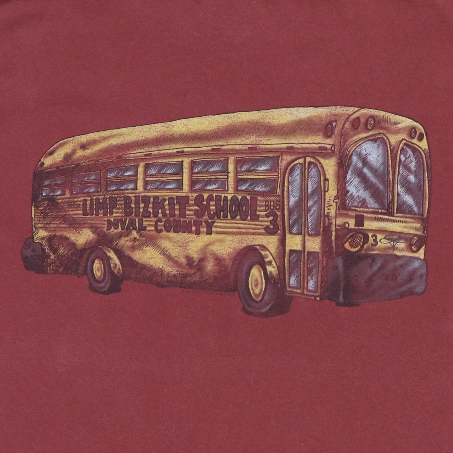 1990s Limp Bizkit School Bus Shirt