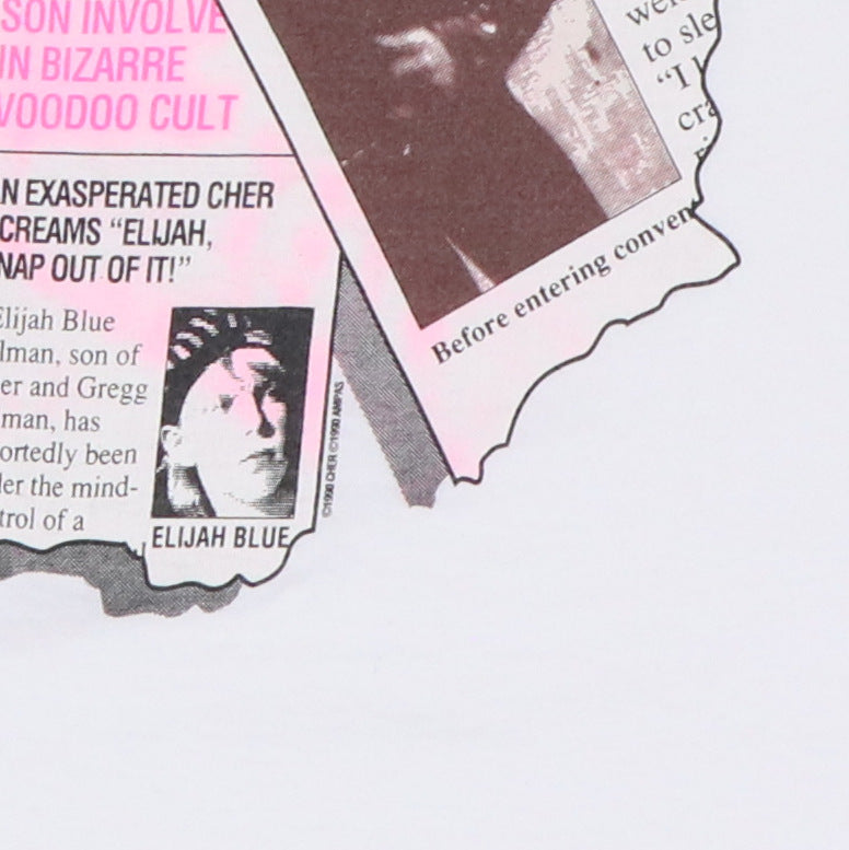 1990 Cher Irrational Enquirer Shirt