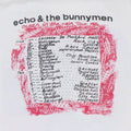 1984 Echo and The Bunnymen Ocean In The Rain Tour Shirt