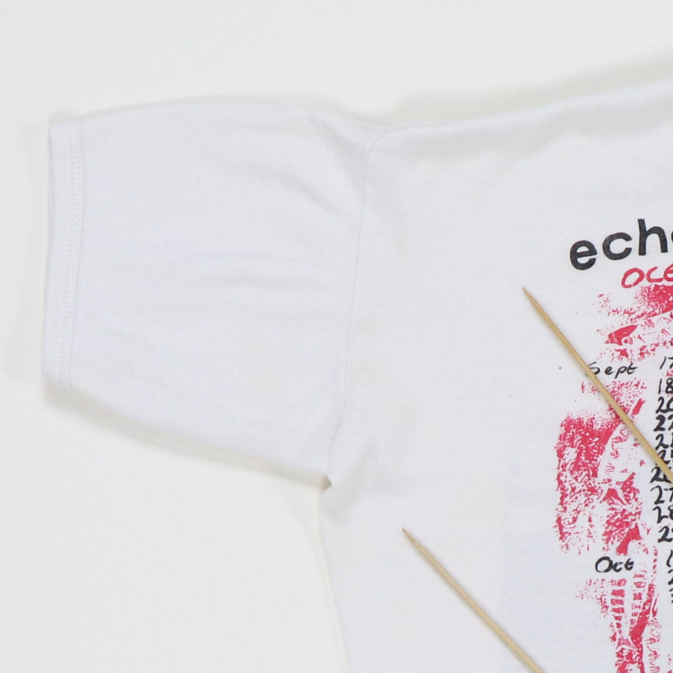 1984 Echo and The Bunnymen Ocean In The Rain Tour Shirt