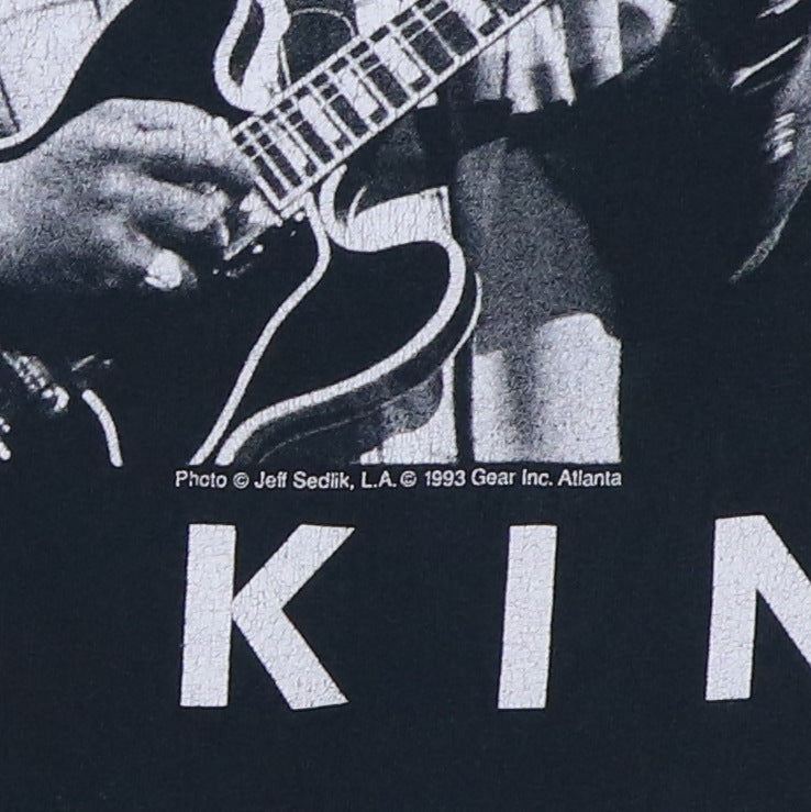 トップス 90s gear inc B.B king Fruit of the loom 1990s BB King Shirt | Authentic Vintage Tee – WyCo Vintage