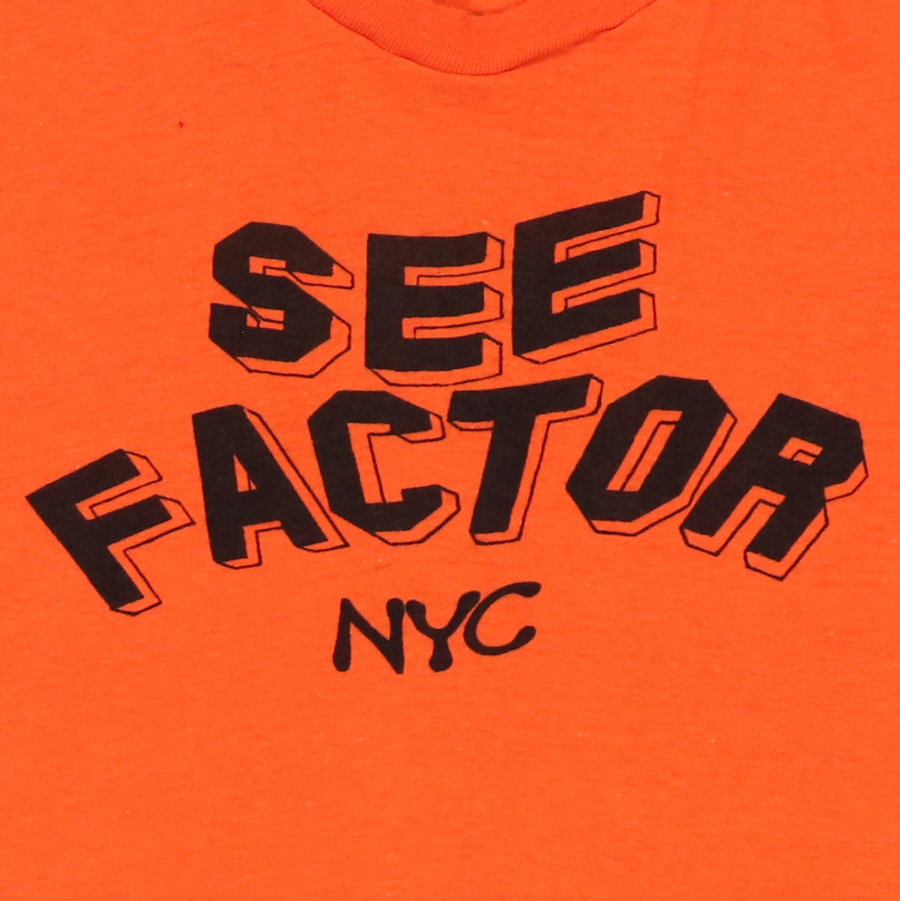 1974 Deep Purple See Factor Fall Tour Crew Shirt